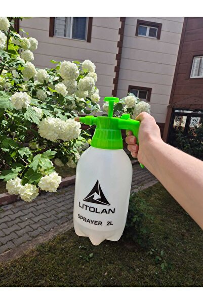 LITOLAN BASINÇLI POMPA 2LT BİTKİ SULAMA VE İLAÇLAMA POMPASI BEYAZ