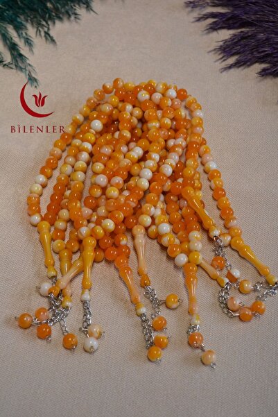 Bilenler Acrylic 33-Piece Men's Rosary (with Imam - 23 Cm, Without Imam - 15 ...