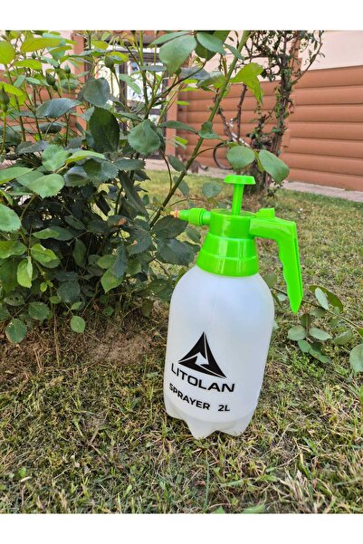 LITOLAN BASINÇLI POMPA 2LT BİTKİ SULAMA VE İLAÇLAMA POMPASI BEYAZ
