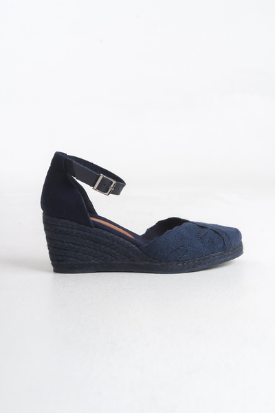 Elile Shoes Espadrille from 33-34-35 Den 41-42-43-44-45 Number Made of 100% Cotton Knitted Fabric