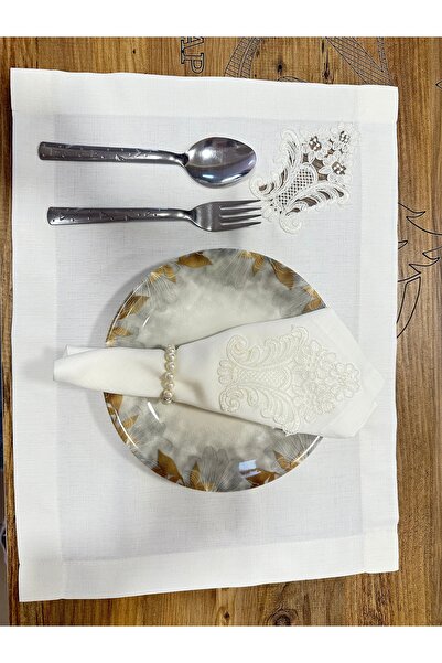 Eces Design DEMET Model American Service, 2 piese, șervețele și suporturi pen...