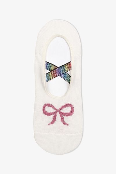 Penti Girl's Ribbon Ballerina Socks