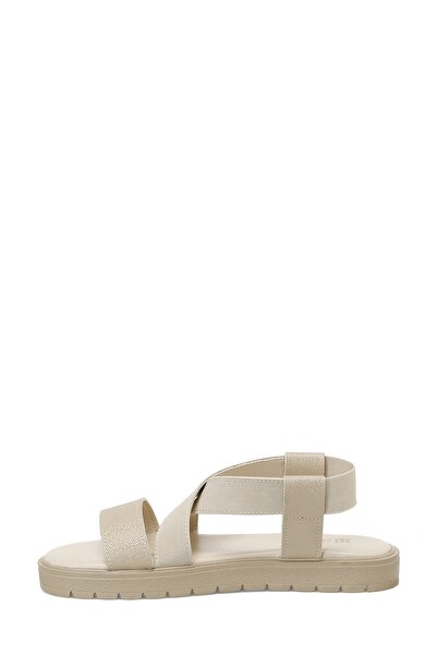 Butigo 25S-275 5Fx Beige Women's Flat Sandals