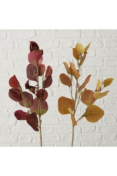 Homelux Planta decor eucalipt, 60x10 cm, disponibila in 2 culori