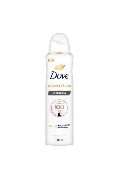 Dove Women Anti-Perspirant Deodorant Spray Invisible Dry Alcohol Free 150 ml