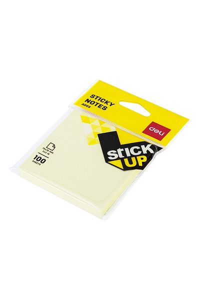 Deli Sticky Notes YELLOW EA00352