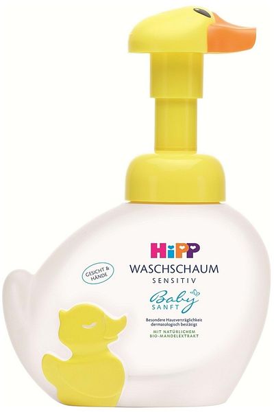 Hipp Babysanft Baby/Child Hand Washing Foam 250ml with Pump (Set of 12)