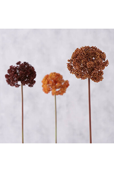 Homelux Planta de decor, 35x11 cm, metal/plastic, visiniu