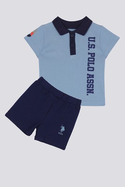 U.S. Polo Assn. SS23-US POLO BEBEK-Set Două Piese Bebeluş-USB1133
