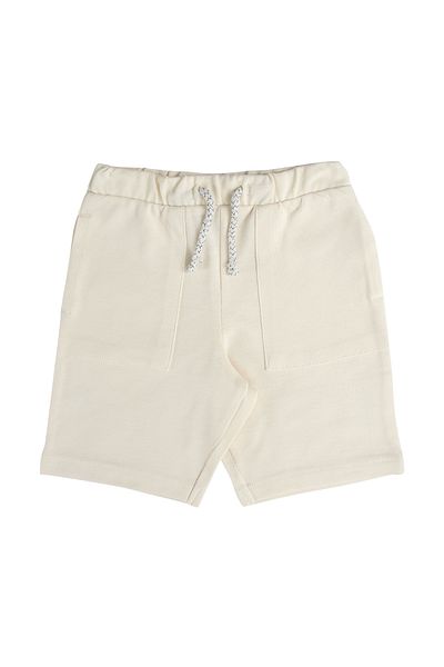Kyron 100% Cotton Lace up Pocket Baby Knit Shorts / Soft and Comfortable Fabric / with Different Color Options
