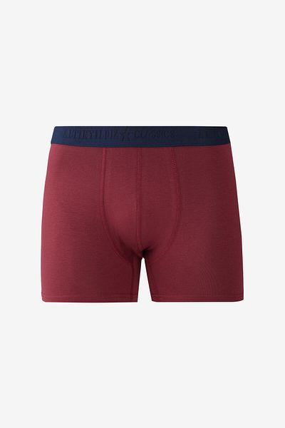ALTINYILDIZ CLASSICS Ανδρικά Navy-Burgundy-Black Cotton 3 Pack Ευέλικτα μπόξερ