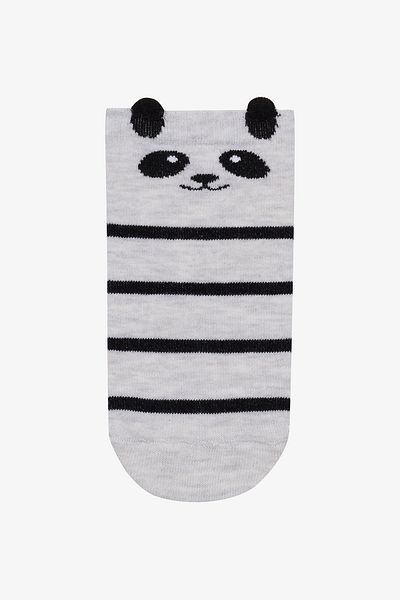 Penti 3 Paar Baumwoll-Socken mit Panda-Muster
