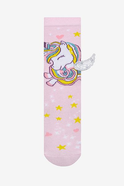 Penti Girl's Wings Unicorn Trouser Socks