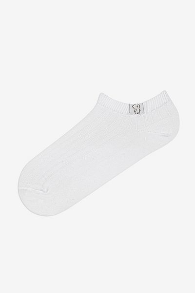 Penti Bear Patch 2-teilige Booties-Socken