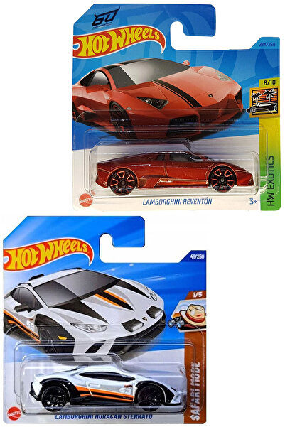 HOT WHEELS 2 Araç Hot Wheels Set - Lamborghini Huracan Sterrato & Lamborghini...