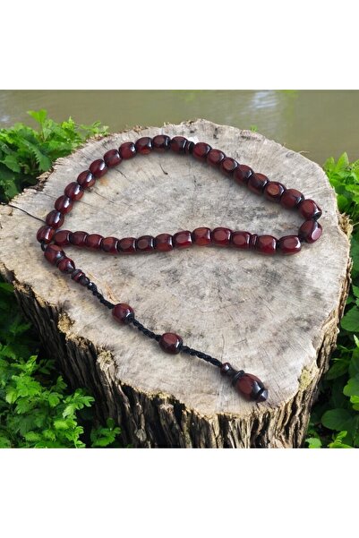 Mudizu Sıkma Kehribar Sistemli Tesbih