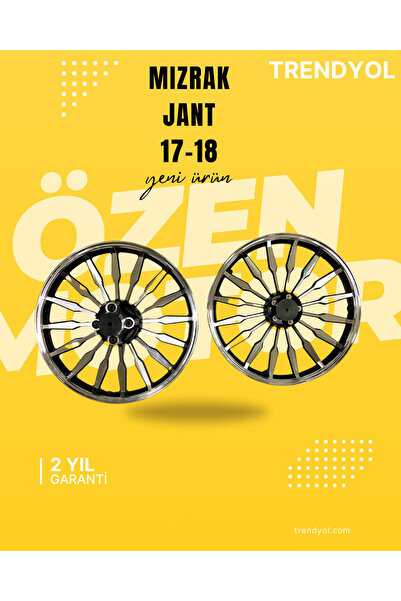 OEM CG-Küba-Falcon Ön 17 Diskli Arka 18 Kampanalı Mızrak Jant Takımı