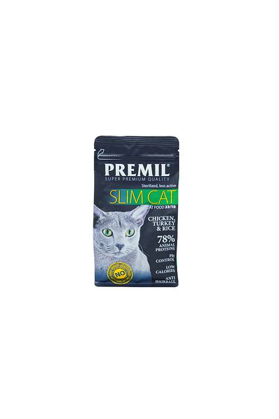 Premil Slim Cat Hrana Uscata Premium Pentru Pisici Sterilizate Sau Supraponderale, 10kg