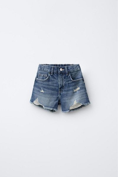 GAistKids Pantaloni scurți din denim cu detaliu rupt pentru fete