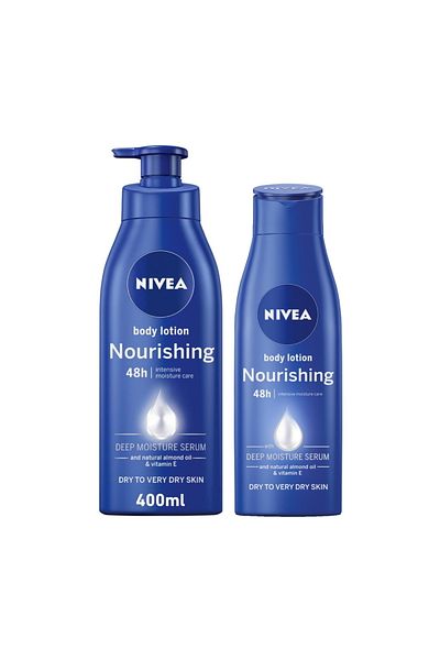 NIVEA Nourishing Body Lotion Value Pack 400 ml + 250 ml