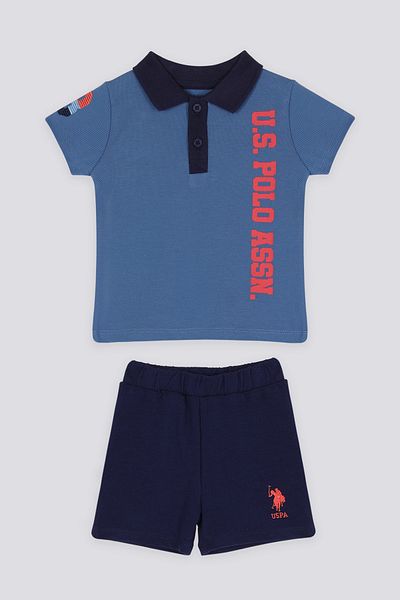 U.S. Polo Assn. SS23-US POLO BEBEK-Set Două Piese Bebeluş-USB1133