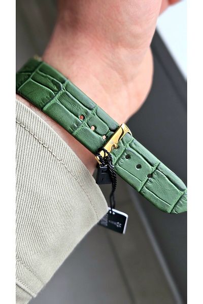 Raymond Rym-631720 Classic Men's Wristwatch - Steel Case, Leather Cord, Bombed Glass - 2 Years Warranty