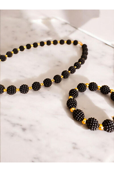 RENGARENG ÖZEL TASARIM BÖĞÜRTLEN DETAY KOLYE