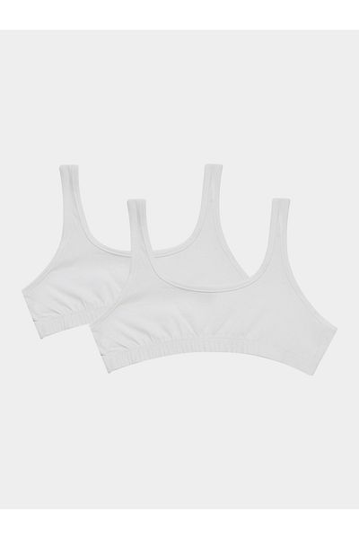 Styli Pack of 2 - Solid Scoop Neck Crop Top