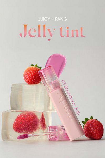 Missha Gel-Structured Tint That Offers a Natural and Bright Look a'Pieu Juicy Pang Jelly Tint (05 Strawberry Jelly)