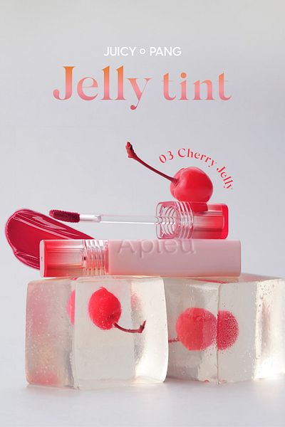 Missha Gel-Structured Tint That Provides a Natural and Bright Look a'Pieu Juicy Pang Jelly Tint (03 Cherry Jelly)