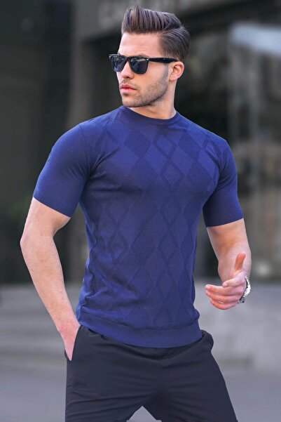 Madmext Μπλουζάκι με κοντό μανίκι μπλουζάκι με σχέδιο με διαμάντι