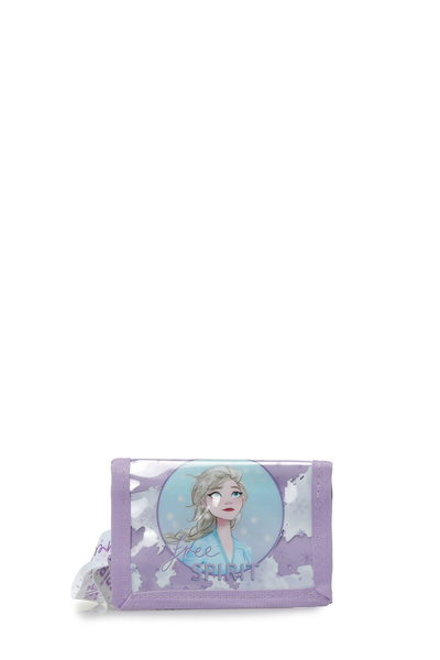 Frozen CIRTLI  SPIRIT 5FX Lila Kız Çocuk Cüzdan