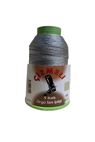 EleganTShoP Çizmeli 9 Katlı Örgü Sim İpliği 50 gr