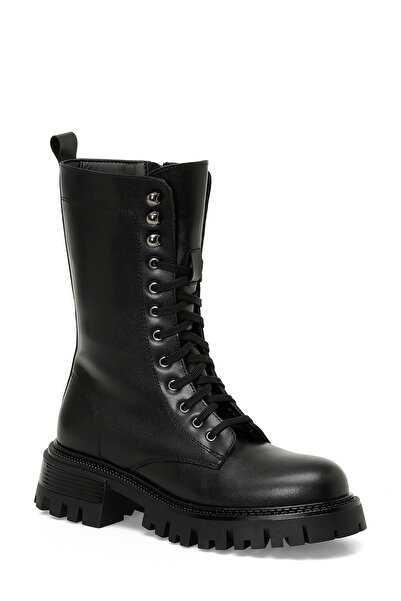 Butigo Μαύρα γυναικεία μποτάκια RENATA 4PR