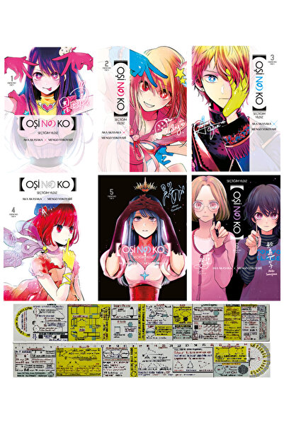 Gerekli Şeyler Yayıncılık Oşi No Ko 1-2-3-4-5-6. Ciltler Manga Seti + Mat. Öğ...