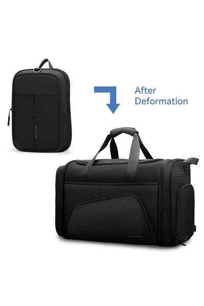 Mark Ryden MR 1556 Gym Foldable Bag ,Shoes Compartment,Tear Resistant Duffel Bag for Sporting, Traveling, Daily