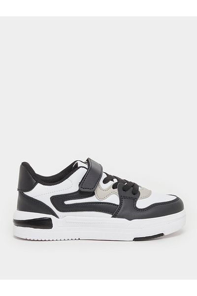 Styli Color Block Round Toe Sneakers