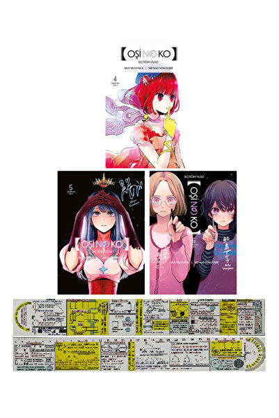 Gerekli Şeyler Yayıncılık Oşi No Ko 4-5-6. Ciltler Manga Seti + Mat. Öğreten ...