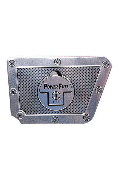 Mega Oto Market Krom Depo Kapağı Kaplam 175x112x135 Mm Power Fuel Fiat Tipo I...