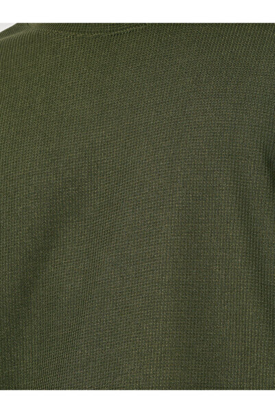 Styli Solid Textured Knit Oversized Streetwear T-Shirt and Shorts Set