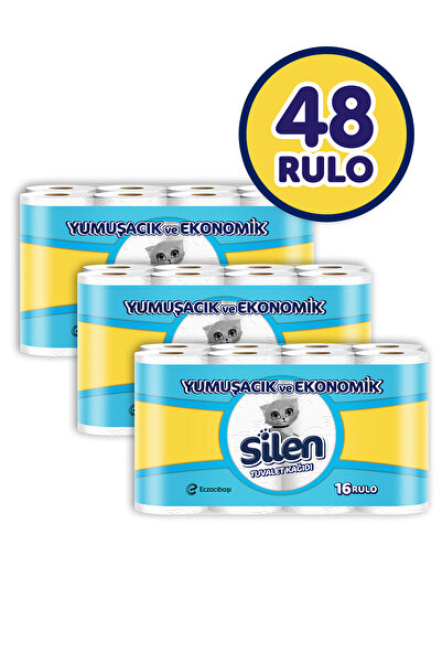 Silen Tuvalet Kağıdı 48'li (16X3)