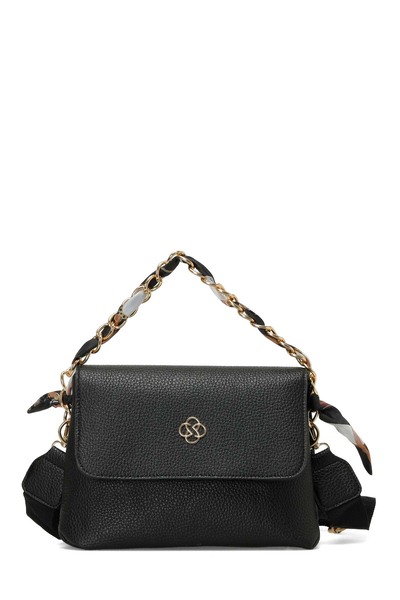 Polaris NTRL SAL DTY CPRZ 5FX Siyah Kadın Çapraz Çanta