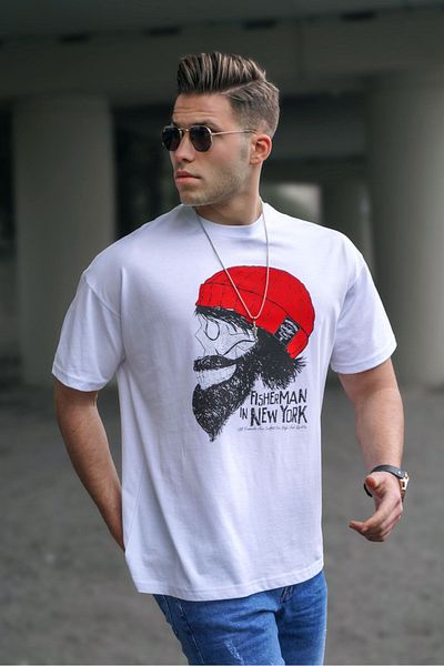 Madmext Ανδρικό T-Shirt με σχέδιο 5361