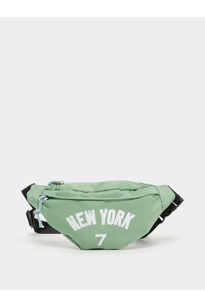 Styli Printed Zipped Belt Bag