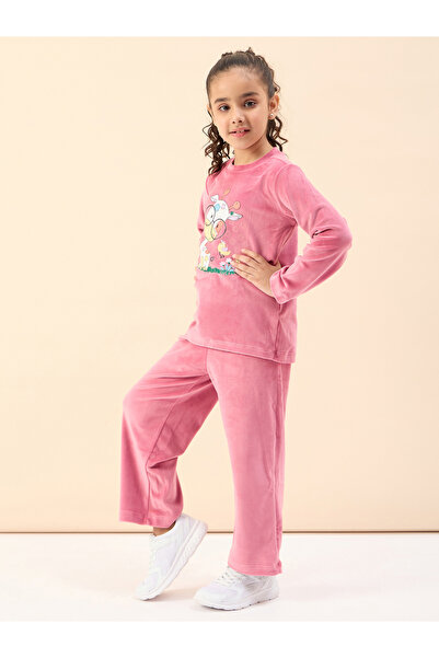 Stylo Bug By Styli Graphic Print Sweatshirt With Track Pants