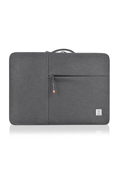 WIWU Alpha Laptop Bag With Interior Pockets And Shock-resistant Edges In Gray