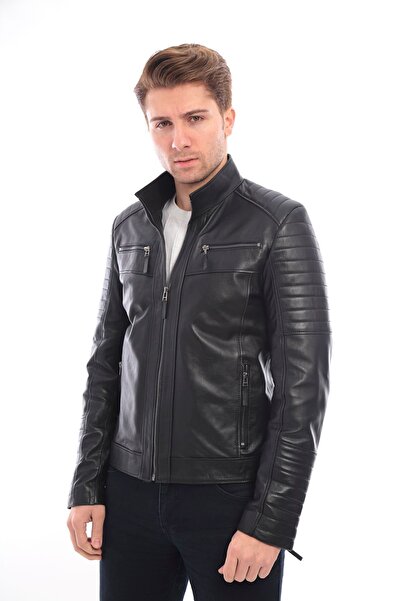 saremod سترة جلدية للبيع الدائري من شركة Imalet - Derimont