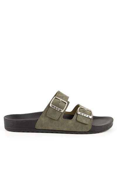 Muya Nova Anatomical Sole Four Seasons Men's Slippers Khaki