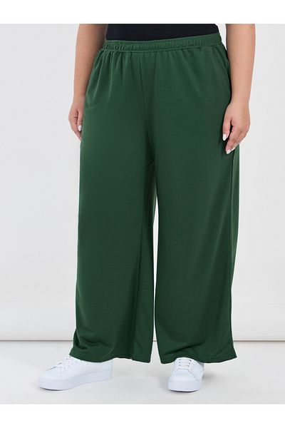 Styli Plus Size Wide Leg Joggers
