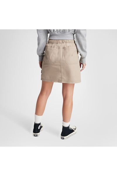 Converse Harbor Mini Skirt Kadın Kahverengi Etek